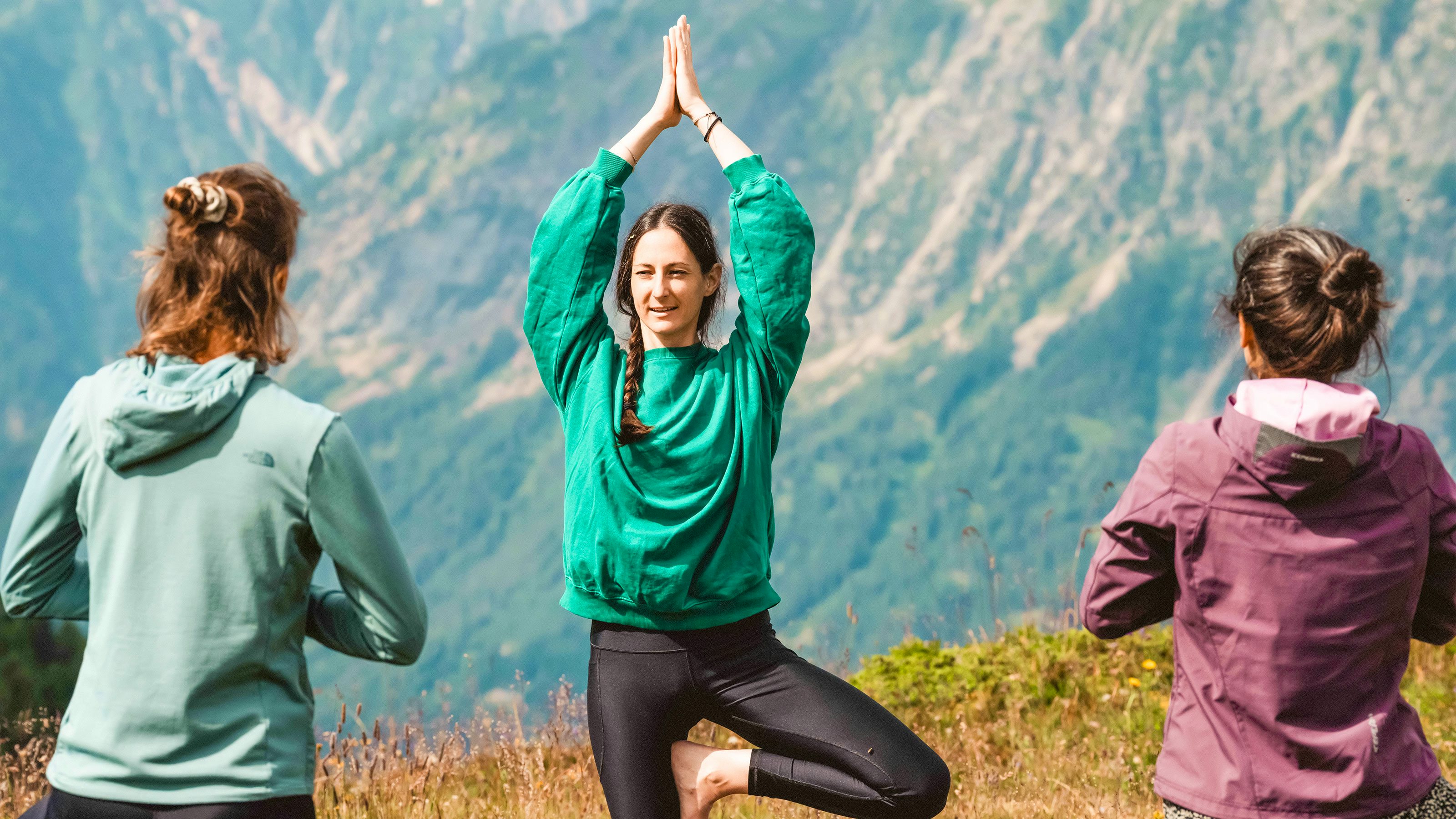 Bild vom Yoga.