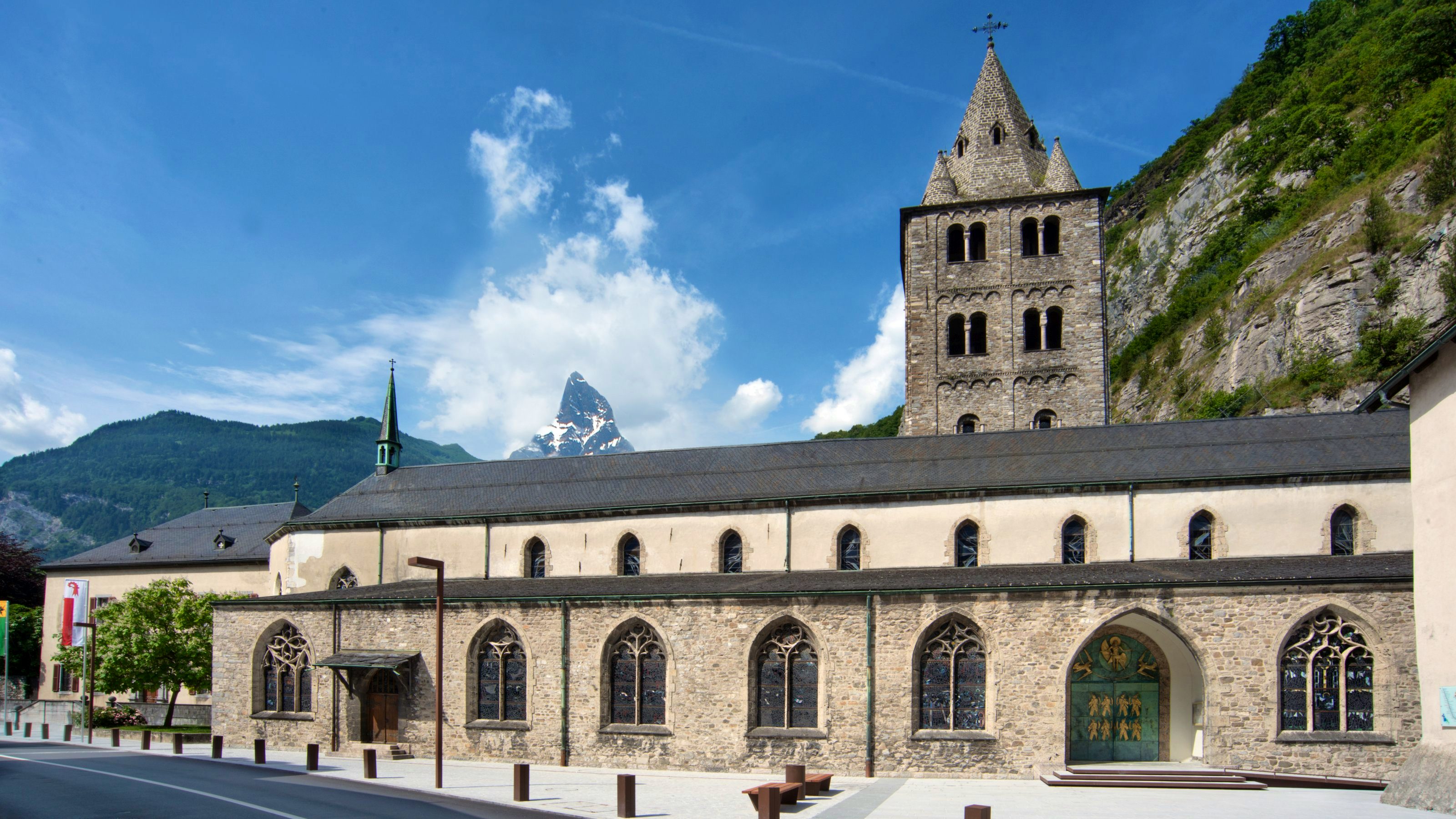 Photo de l’Abbaye de Saint-Maurice.