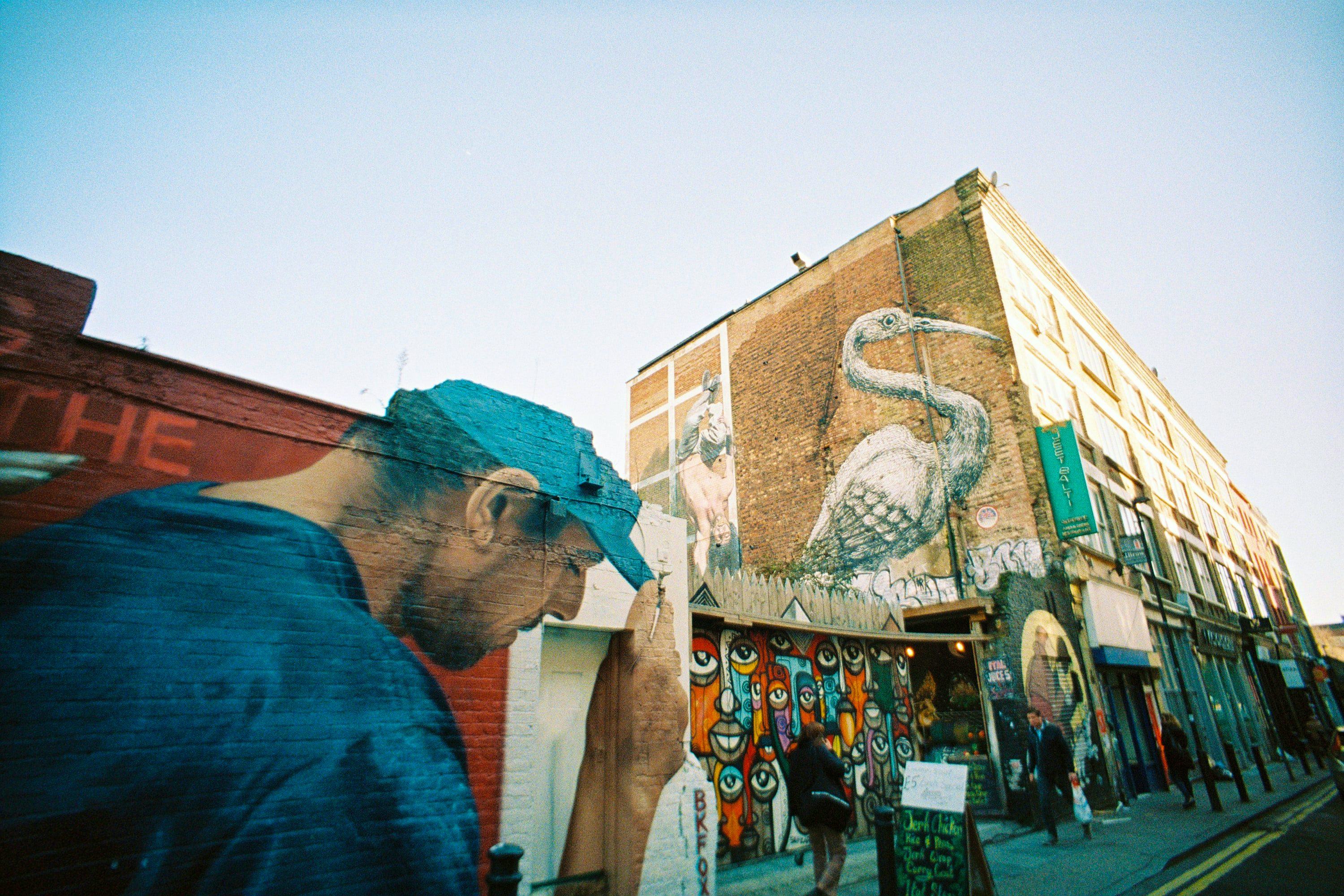 Graffiti in der Brick Lane
